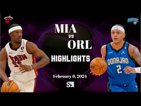 Orlando Magic vs Miami Heat | Full Game Highlights | February 6, 2024 | NBA