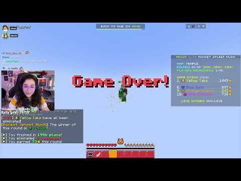 Streamers React to Philza's elytra glide in MCC 33