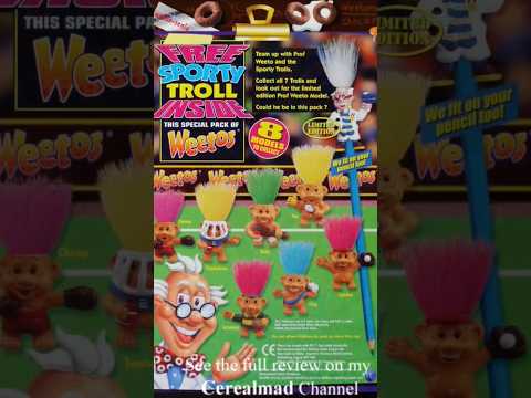2000 Weetos Sporty Trolls #cereal