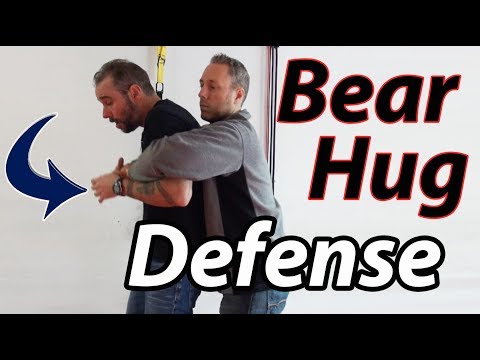 Defense against a Bear Hug from Behind