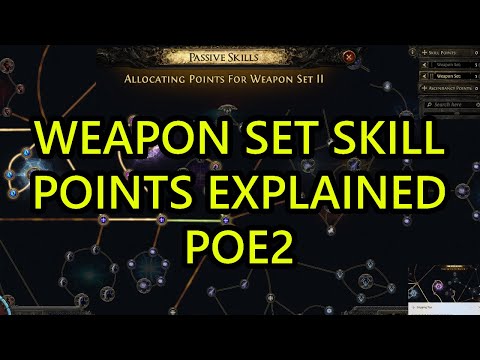 Path of Exile 2 Weapon Set Points Guide. How to use Weapon Skill Points in POE2