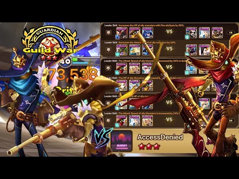 SNIPER Mk.I META Teams in Guardian 3 Guild War!! - Summoners War