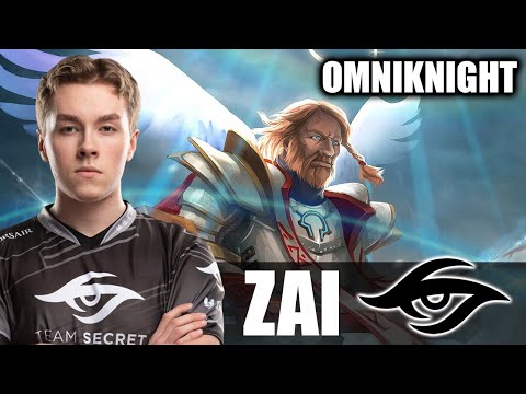 Zai - OMNIKNIGHT Gameplay - Team Secret - 7.28 - Must Watch - Dota 2 Pro Games - Full Gameplay