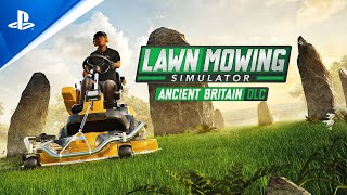 Lawn Mowing Simulator - Ancient Britain DLC Launch Trailer | PS5 & PS4 Games