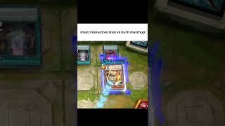 stun deck vs burn deck be like : #yugioh #masterduel