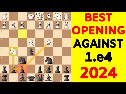 Best Chess Opening for Black Against 1.e4 in 2024 [Win in 8 Moves]