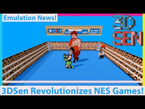 NES Emulation Revolutionized! 3D Sen Turns 2D to 3D!