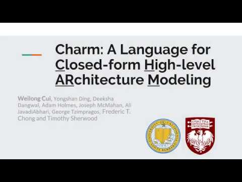 CHARM &mdash; UCSB ArchLab