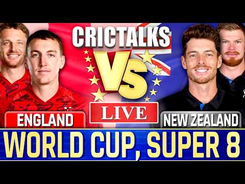 🔴 ENG vs NZ Cricket Live Match Today, T20 World Cup 2026 Scores Commentary, England v New Zealand