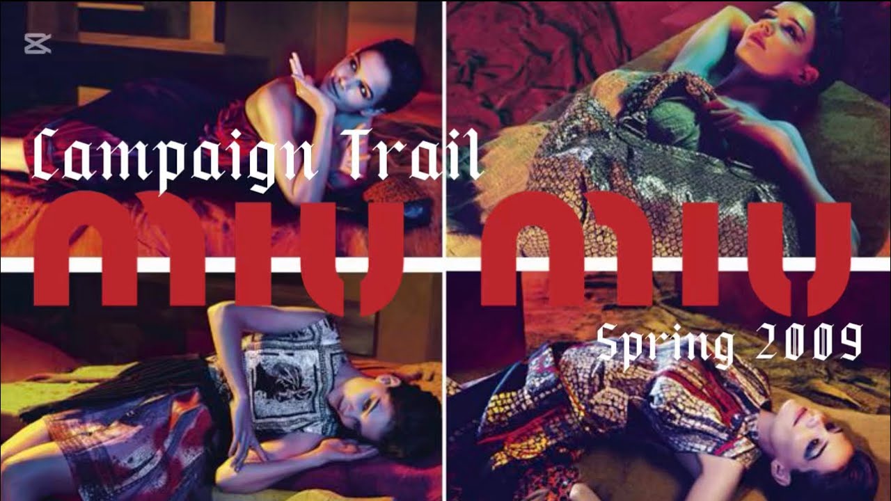 Katie Holmes as a modern Oracle of Delphi in the Miu Miu Spring 2009 campaign