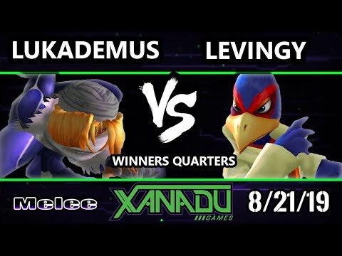 S@X 316 SSBM - Lukademus (Sheik) Vs. Levingy (Falco) Smash Melee Winners Quarters