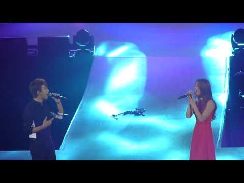 [FANCAM] 130907 Suzy(Miss A) & G.O(Mblaq) - Love High Music Bank in ISTANBUL