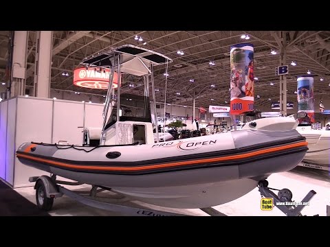 2015 Zodiac Pro Open 650 Inflatable Boat - Walkaround - 2015 Toronto Boat Show