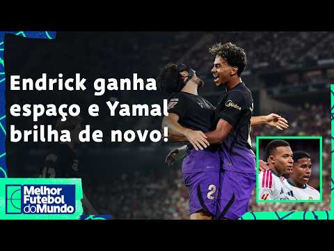 ENDRICK CRESCE NO REAL, BARÇA SEGUE VOANDO E ENCARA O PSG AMANHÃ! | MFM