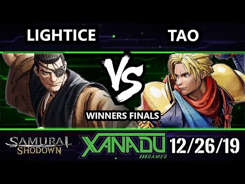 F@X 334 SamSho - Lightice (Jubei) Vs. Tao (Galford) Samurai Shodown Winners Finals