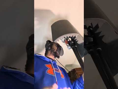 In the studio recording the first Croptober pt 2