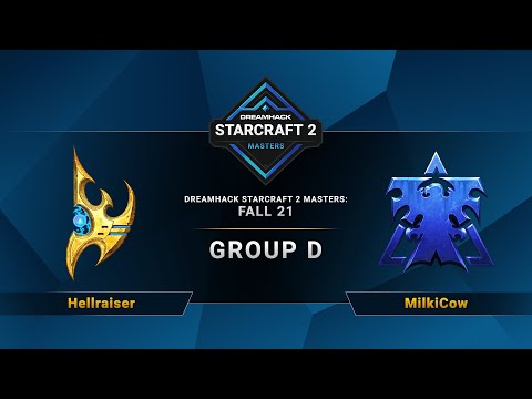 SC2 - Hellraiser vs. MilkiCow - DreamHack SC2 Masters 2021: Fall - Group D - EU