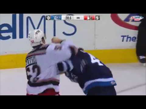 Dylan McIlrath vs Brendan Lemieux