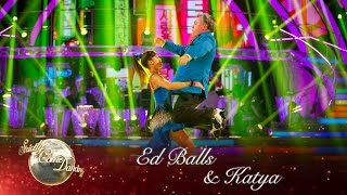 Ed Balls &amp; Katya Jones Salsa to &#39;Gangnam Style&#39; by Psy - Strictly Come Dancing 2016: Week 8