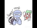 Dandys world comic dub! Sprout and gigi! #dandysworld #dandysworldsprout #dandysworldgigi