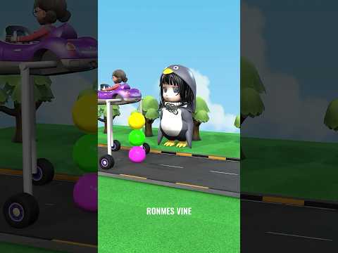 Gugu Gaga Test: To Cross The Road 😅 #scaryteacher3d #animation #3danimation #shortsvideo #shorts