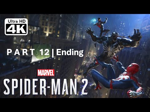 SPIDER-MAN 2  PS5 Walkthrough Part 12 | Ending [4K UHD 60FPS] (No Commentary)