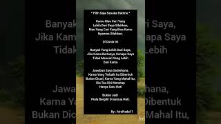 Download lagu Pilih Saja Sesuka Hatimu #quotes#katakatabijak #motivasi #shorts #story #storywa #instagram mp3 Download lagu Pilih Saja Sesuka Hatimu #quotes#katakatabijak #motivasi #shorts #story #storywa #instagram mp3