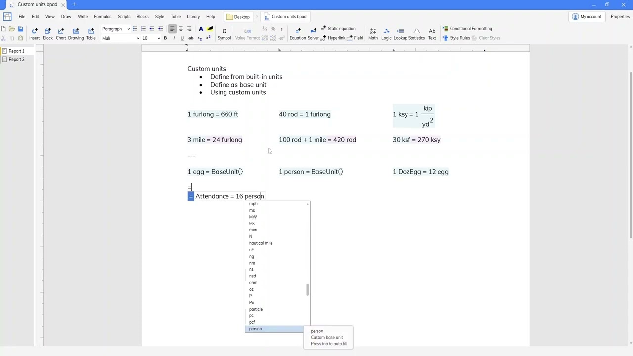 Custom Units | Blockpad