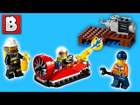 Lego City 2016 Fire Starter Set 60106 | Unbox Build Time Lapse Review