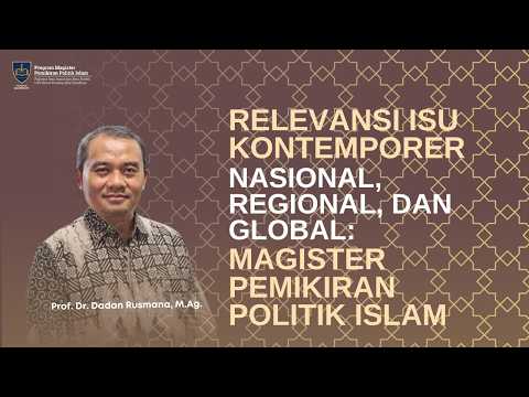 Thumbnail Relevansi Isu Kontemporer Nasional, Regional dan Global
