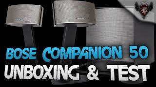 Bose Companion 50 Test mit Unboxing Deutsch - Ein super Anlage für den PC
