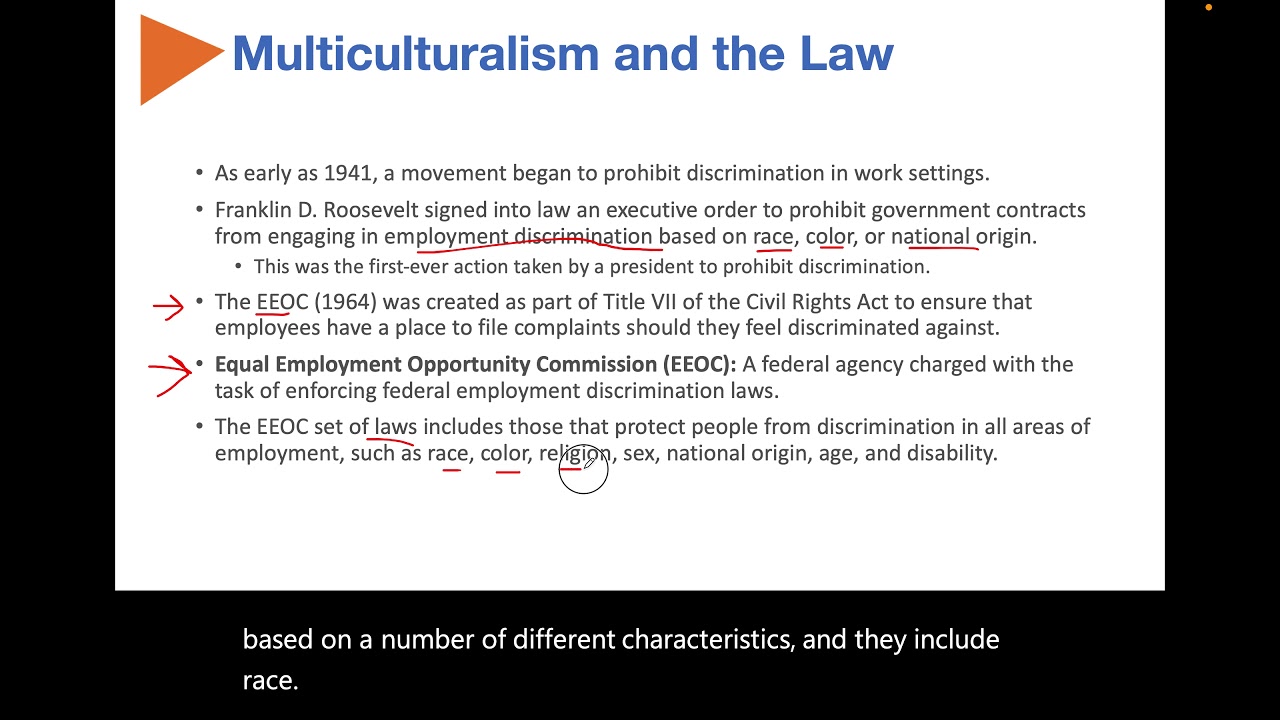 Role of the Equal Employment Opportunity Commission (EEOC)