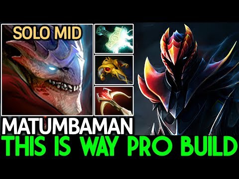 Matumbaman [Dragon Knight] This is way Pro Build Crazy Right Click 7.22 Dota 2