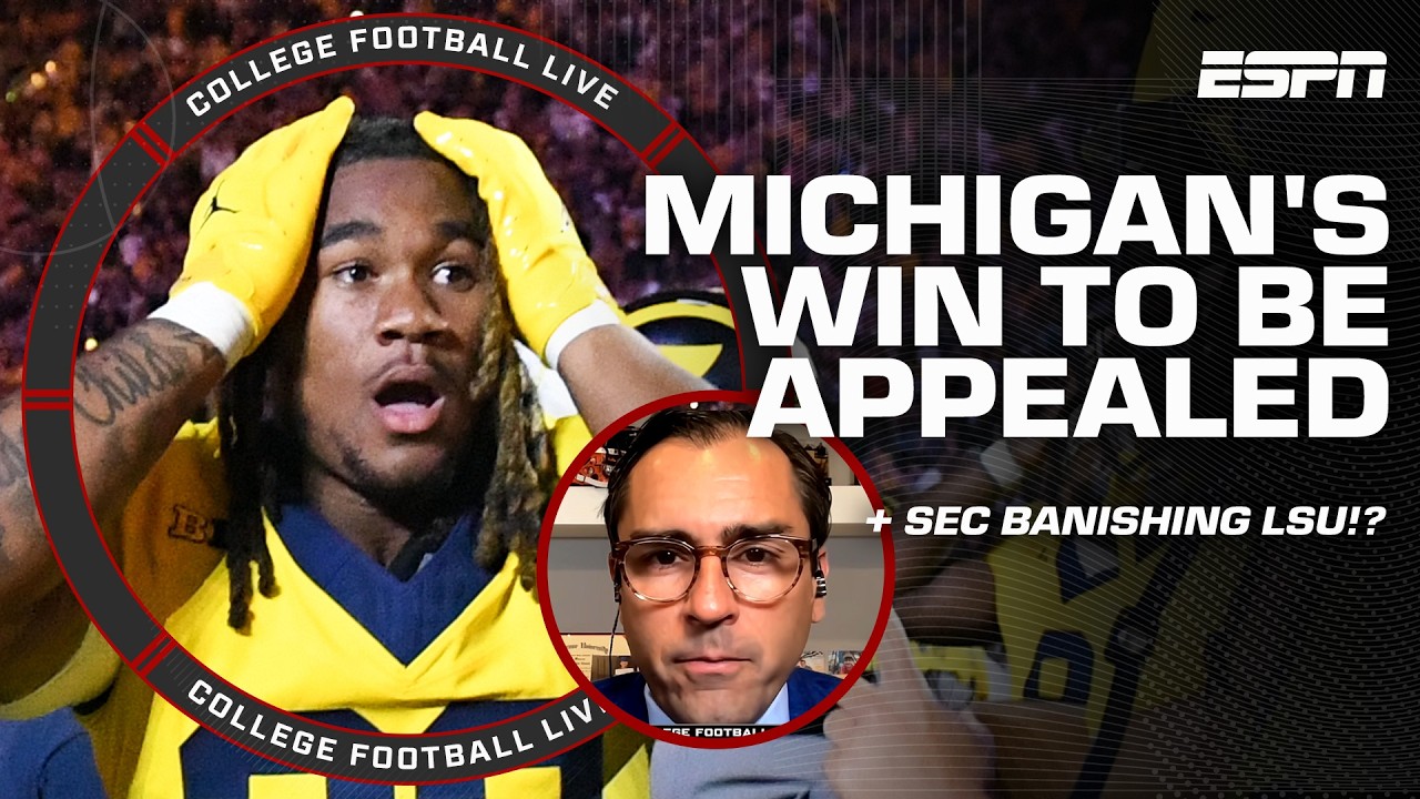 SEC threatens to EXPEL LSU 👀 + MAC appeals controversial WMU-Michigan loss | College Football Live