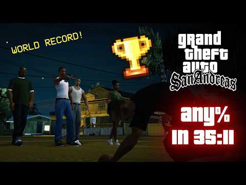GTA: San Andreas – Any% in 35:11 (Former World Record)