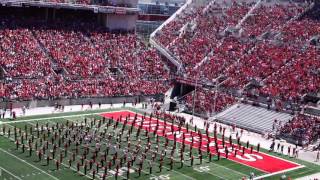 OSUMB Pregame OSU Spring Athletic Band at 2016 Spring Game Will Smith Tribute