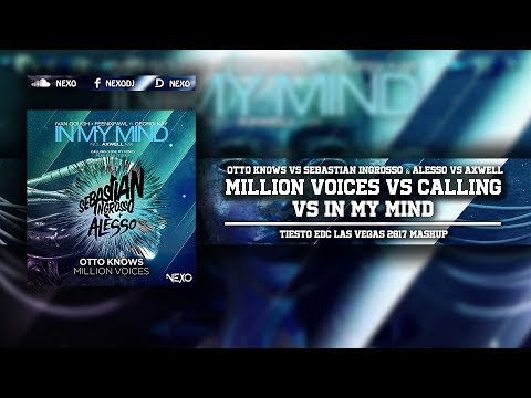 Calling Vs Million Voices Vs In My Mind (Tiesto EDC Las Vegas 2017 Mashup)