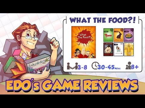 Edo's What The Food?! Card Game Review
