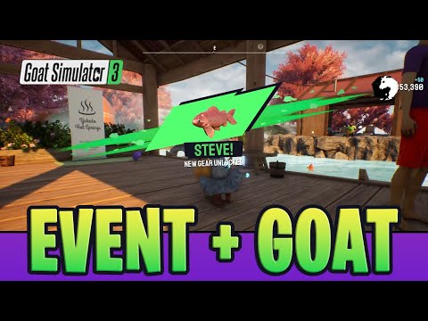Rescue Steve EVENT - Steve GOAT | Fairmeadows Ranch | Goat Simulator 3