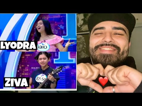 Reacting to Lyodra and Ziva Auditions on Indonesian Idol