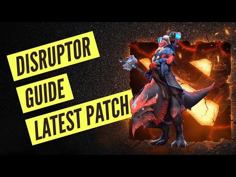 Dota 2 Guide: Disruptor Hard Support 7.32d Patch