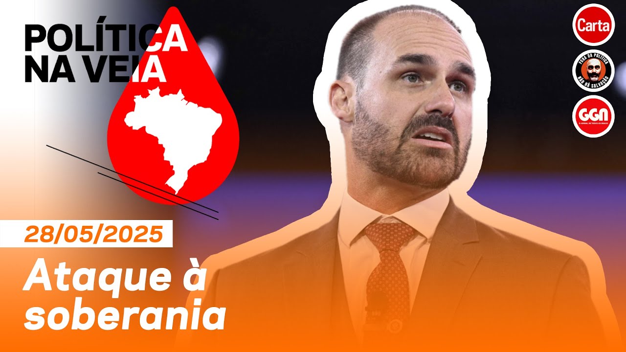 Eduardo Bolsonaro vs. Moraes, uma ofensiva das big techs? | Política na Veia #10