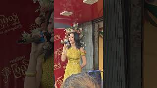 Download lagu than Thar Nyi try Singing to fans at Pyae sone shan jewellery #thantharnyi #ttn #fypシ #viral #reels  mp3