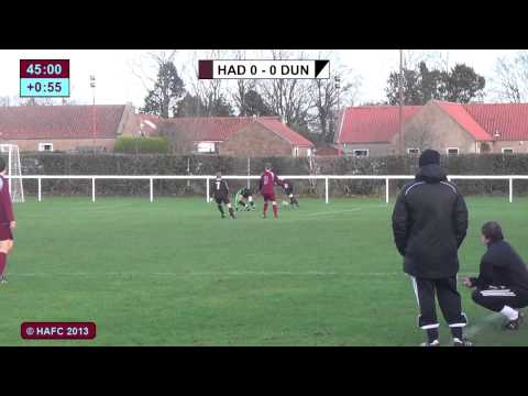 Haddington Ath 0 - 1 Dunbar Utd (28 Dec 13)