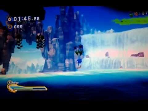 Glitch in Sonic Generations Xbox 360: Invisible Green Hill... AGAIN!
