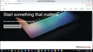 create website using html & w3 css   beginners tutorial #4 (about the 