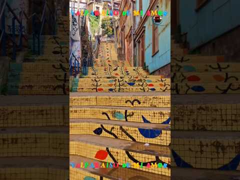Valparaíso, Escalera de Los Sueños , Cerro Santo Domingo, Ruta Tour #valparaisochile