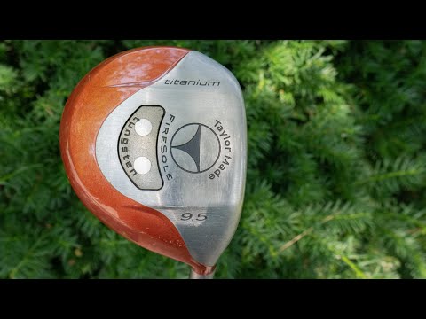 1999 Taylormade Firesole Tungsten Titanium Driver - The Vintage Golfer