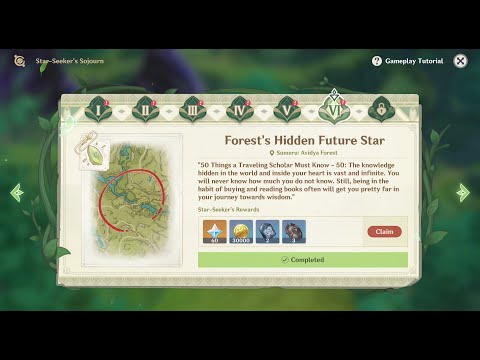 Star-Seeker's Sojourn: Day 6 - Forest's Hidden Future Star [Genshin Impact][3.1 Event]