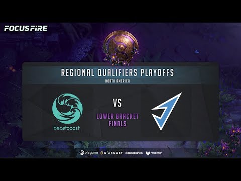Beastcoast vs J. Storm - Game 1 (BO3) | The International 2019: NA Qualifier LB Finals